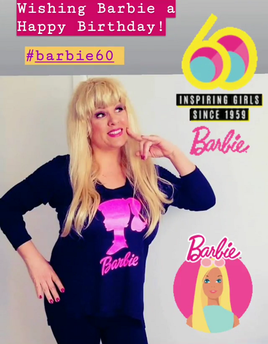 Snickerdoodle Street Celebrate Barbie Turns 60