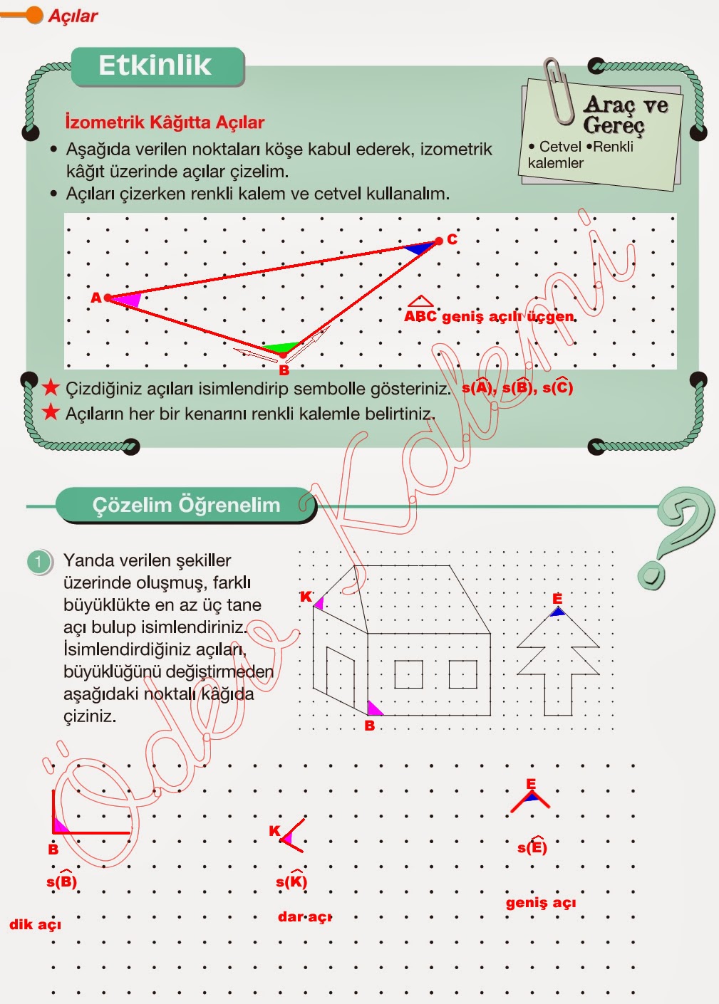 Odev Kalemi 4 Sinif Matematik Meb Yayinlari 3 Sayfa Cevaplari Ogrenci Calisma Kitabi