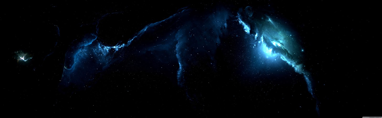 Space Dual Monitor Desktop Backgrounds