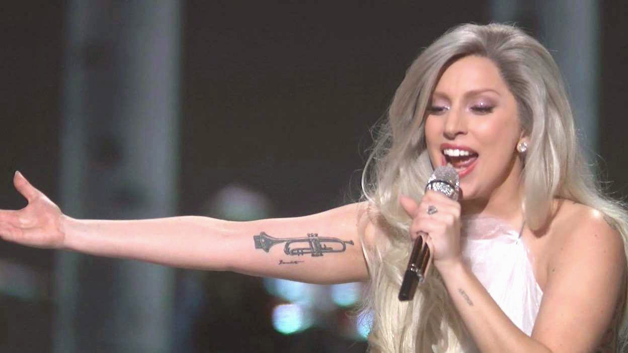Lady Gaga at the Oscars image