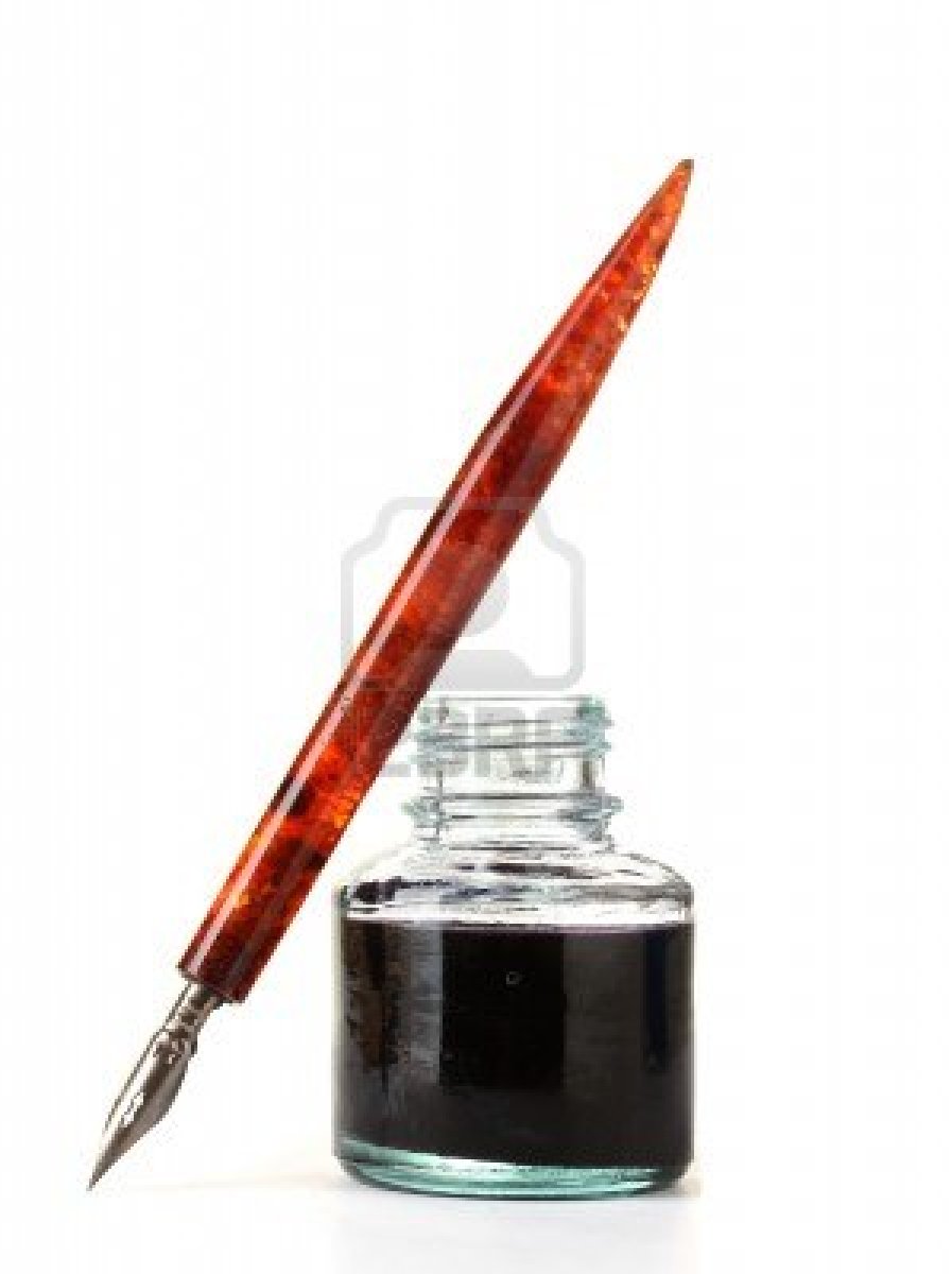 Scrivere con il pennino, riscaldamento alla calligrafia