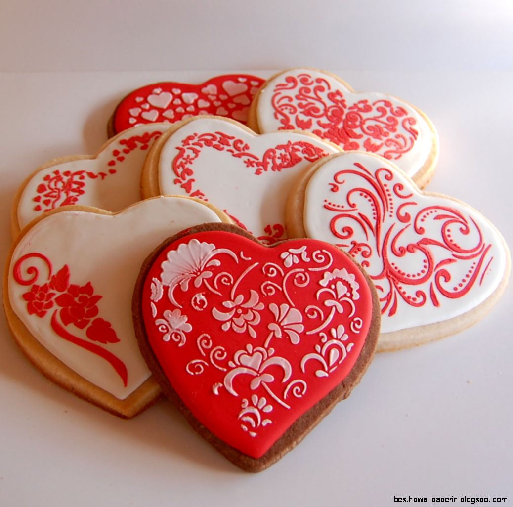 Sugar Cookies for Valentine39s Day  Enchanted Cookie Boutique