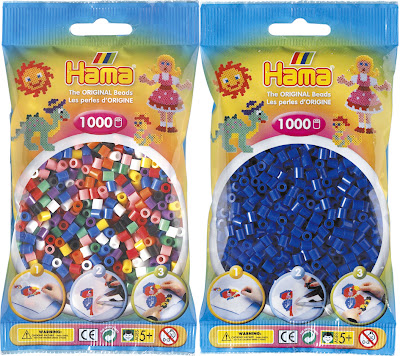 Paquete 1000 piezas Hama Beads tamaño midi