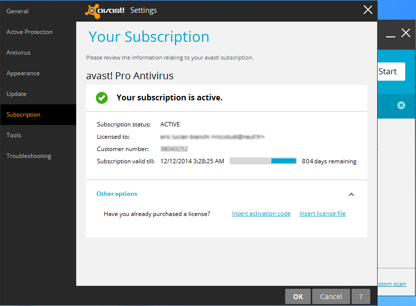 avast pro antivirus license key 2016
