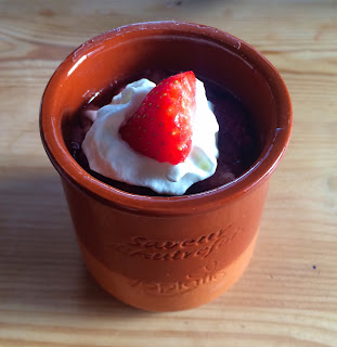 Maple and Raspberry Trifle Pot