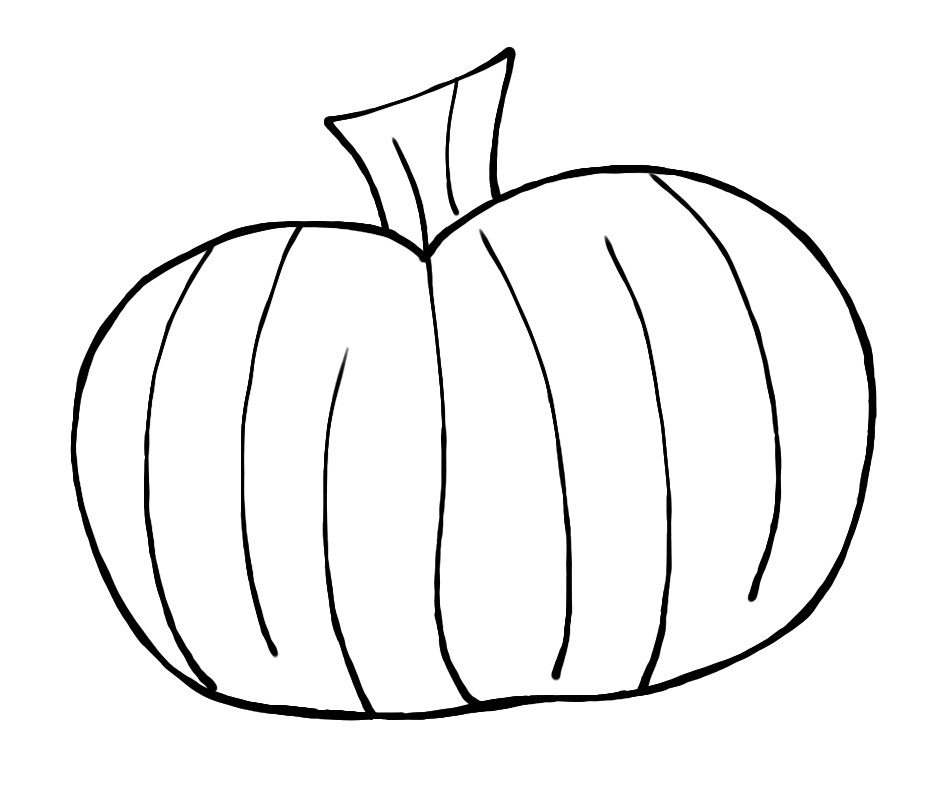 free black white pumpkin clip art - photo #7