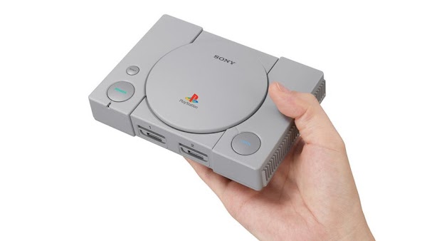 Sony presentó la PlayStation Classic, una versión mini de su primera consola