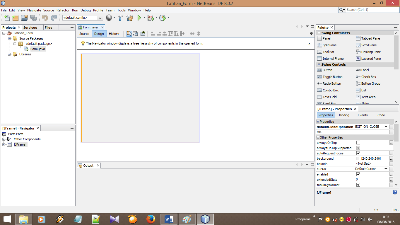 Contoh Program Fungsi Aritmatika - project informatika
