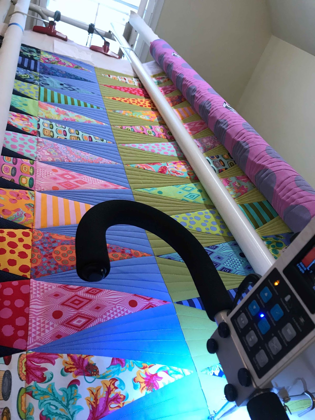 Rebecca Grace Quilting Adventures In Longarm Quilting Continue