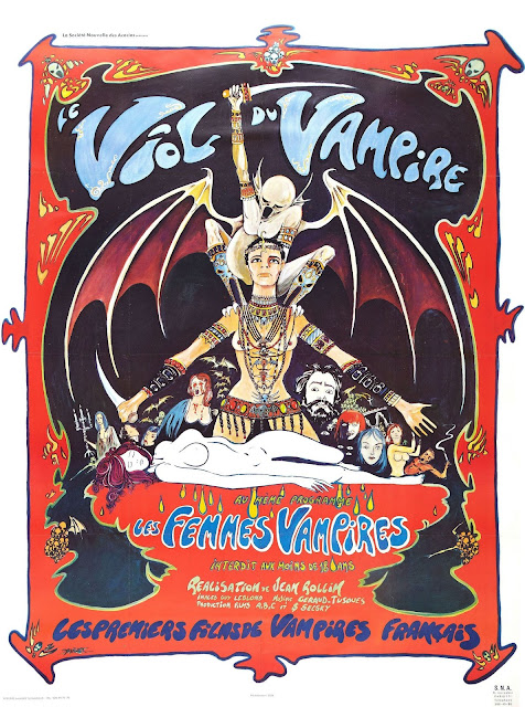 Jean Rollin's The Rape of the Vampire Le Viol du Vampire poster