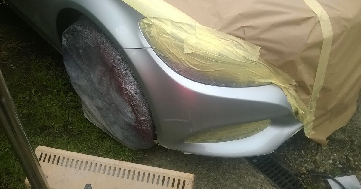 Mercedes Bumper Scratch Repair Tunbridge Wells Kent