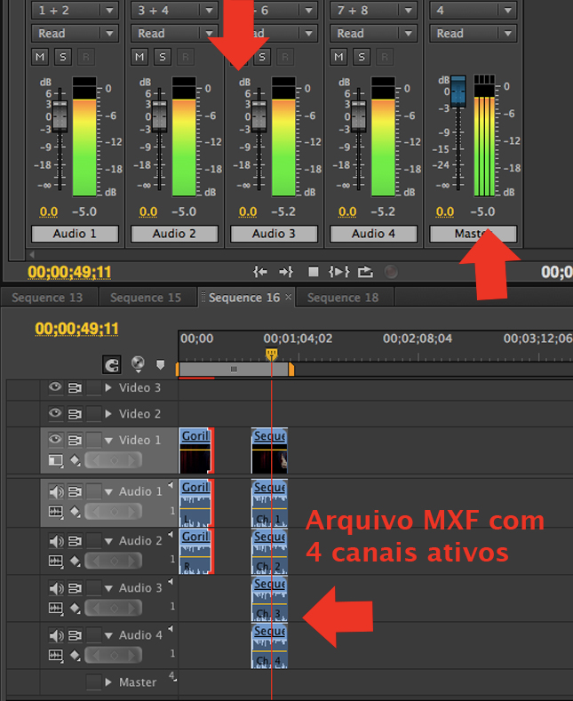 Olhar Tecnológico Exportando vídeo MXF OP1a no Adobe Premiere CS6.0.3
