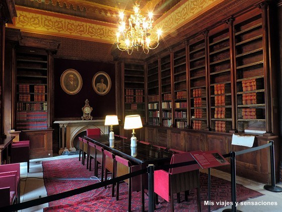 Biblioteca del Palacio de Monserrate, Sintra, Portugal