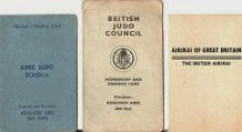 BJC & BAC Members cards 1950s - 1960s