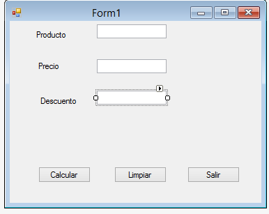 Aplicación de Windows Forms C#: Ejercicio Hecho en Windows Forms C#