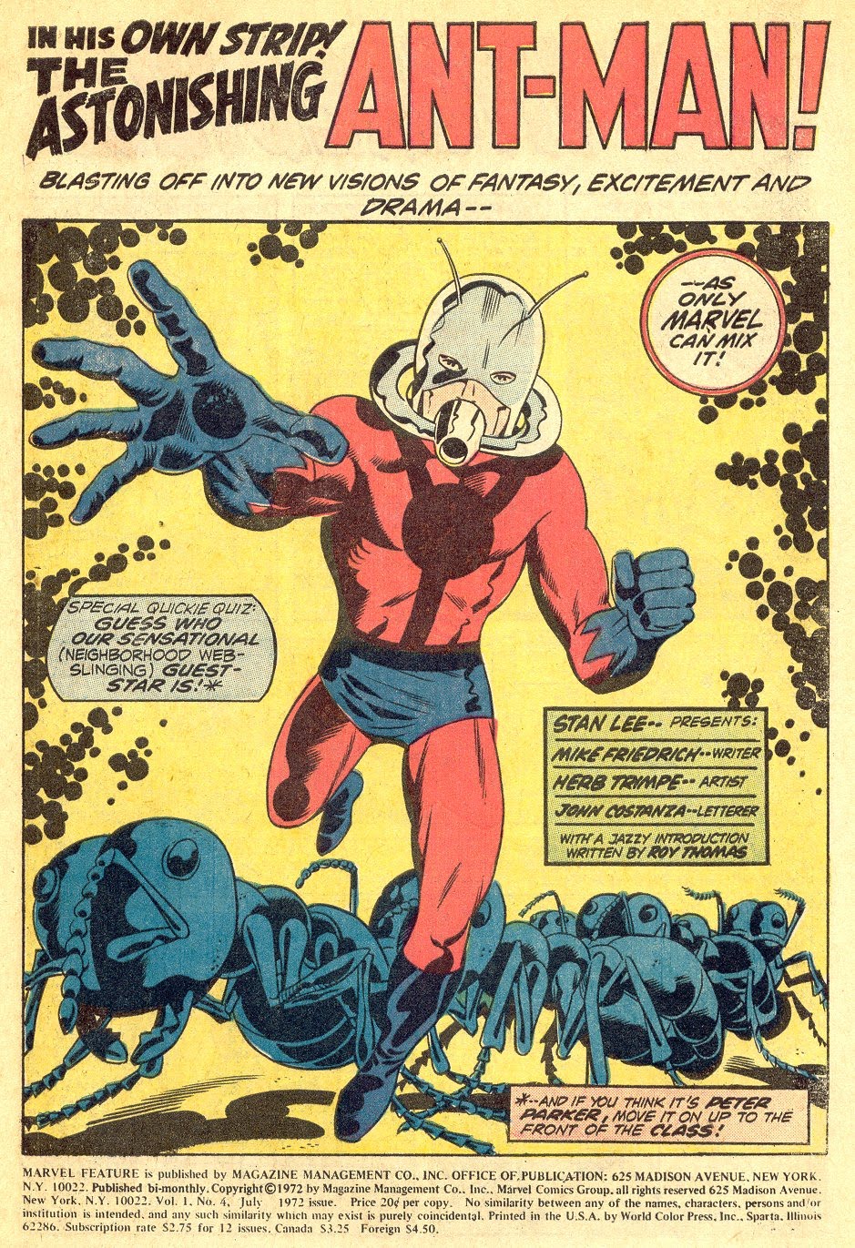 Ant-Man #1 1/100 Herb Trimpe Remastered Variant – Coliseum of Comics