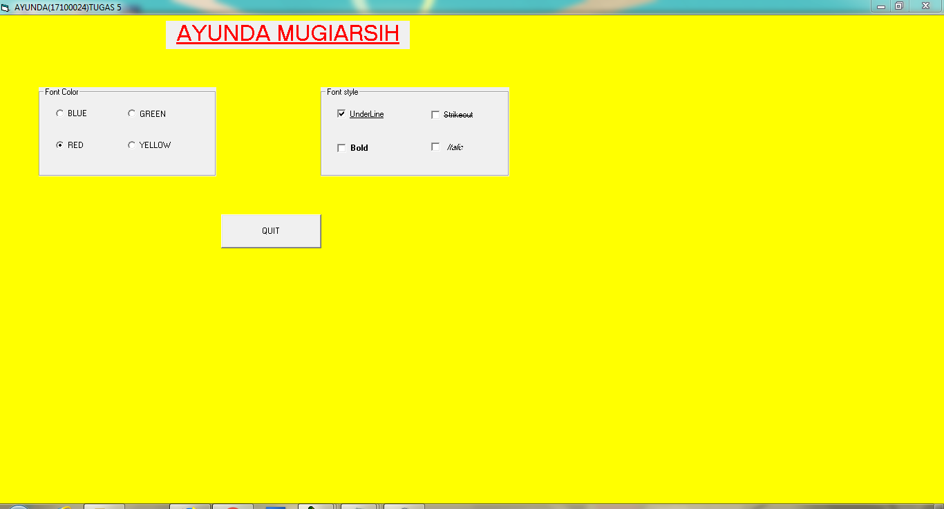 Download Ayunda Aplikasi Mengganti Warna Fount Dan Colour Tugas 5 SVG Cut Files