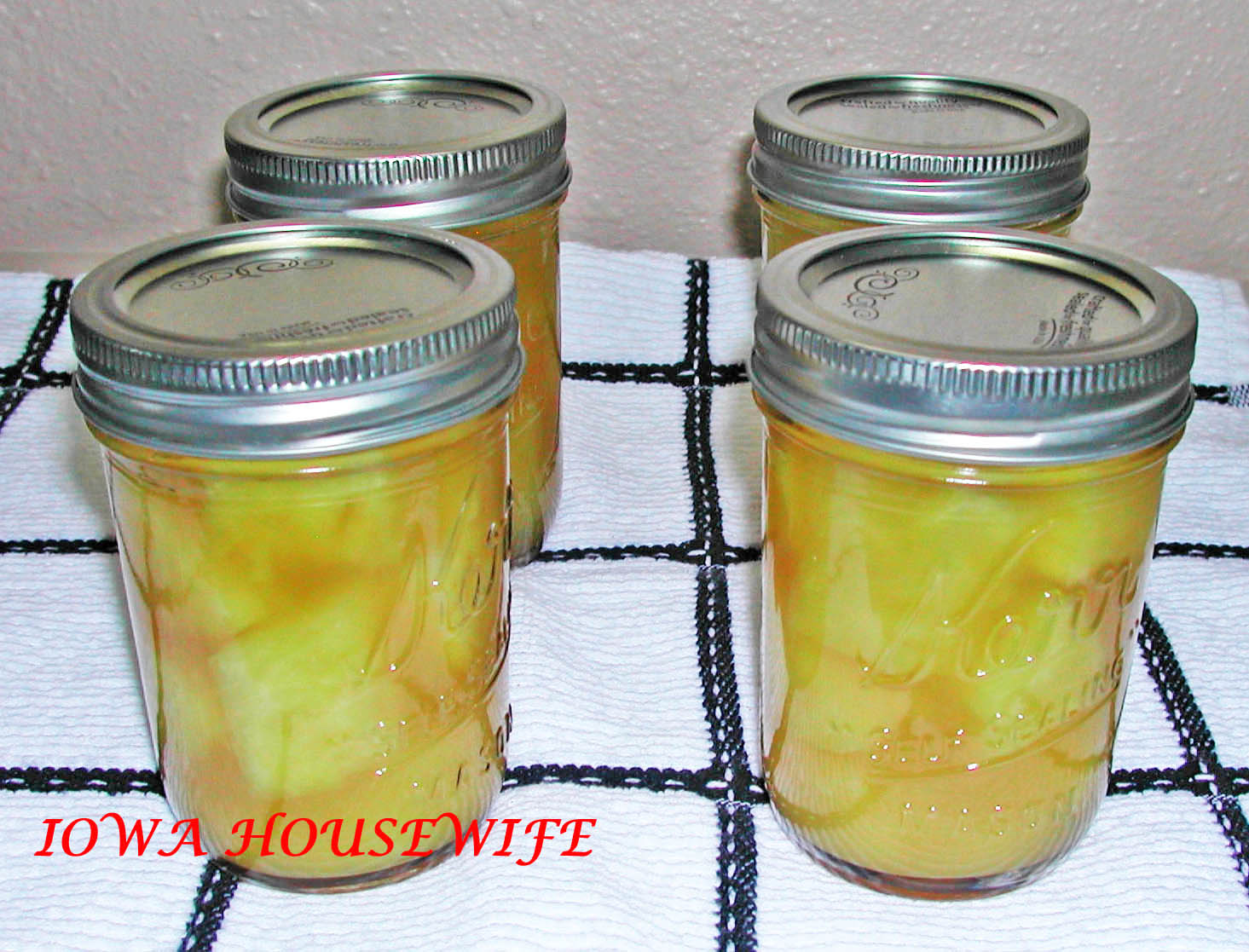 The Iowa Housewife Home Canned Pineapple