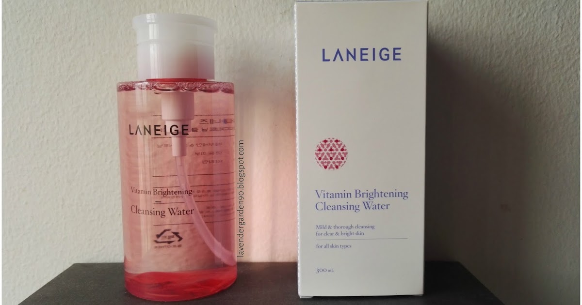 laneige micellar water