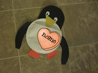 First Grade a la Carte: Valentine's Day Penguins