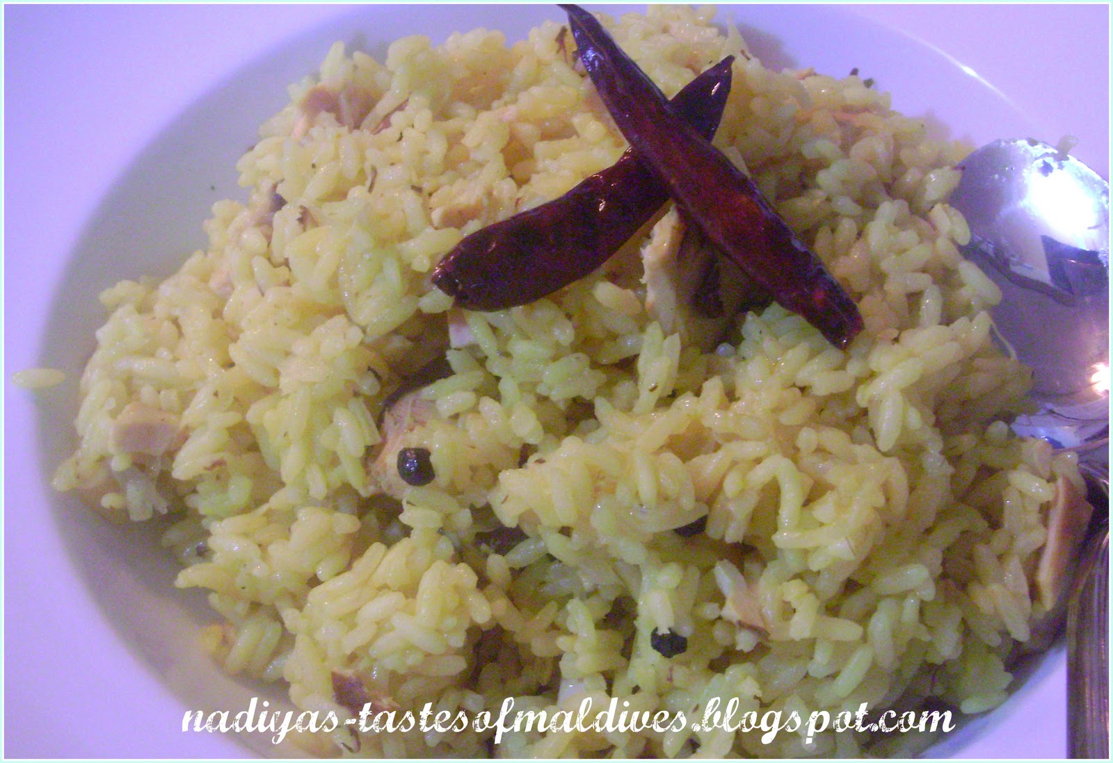 Nadiya's Tastes Of Maldives: Mas Bai (Fish Rice)