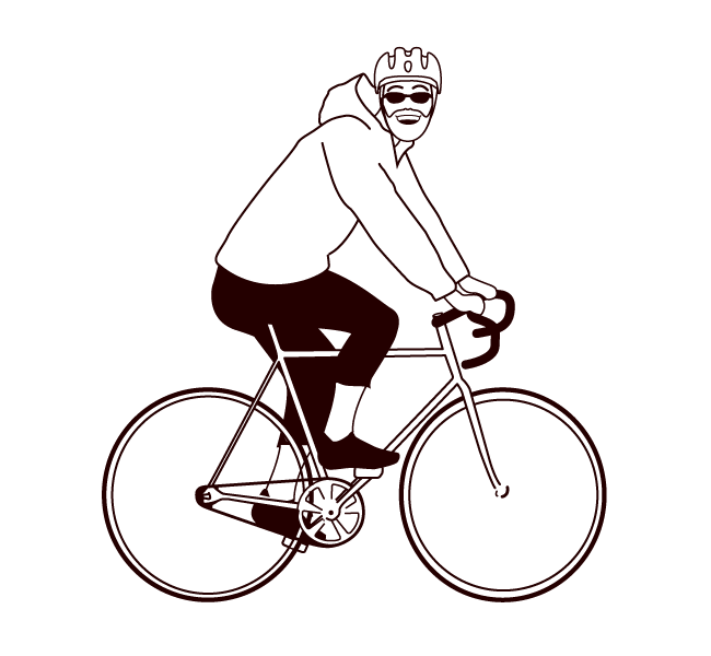 Kumpulan Animated GIF Bertema Gowes Cycling Sepeda  