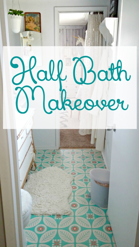 Half Bath Makeover Reveal - Little Vintage Cottage