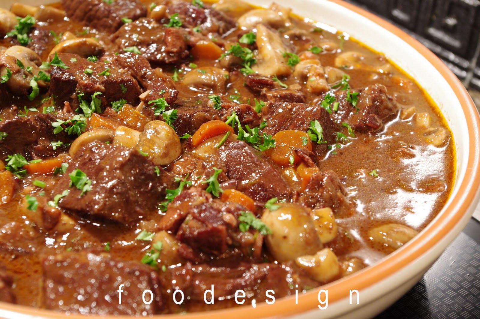 foodesign beef bourguignon