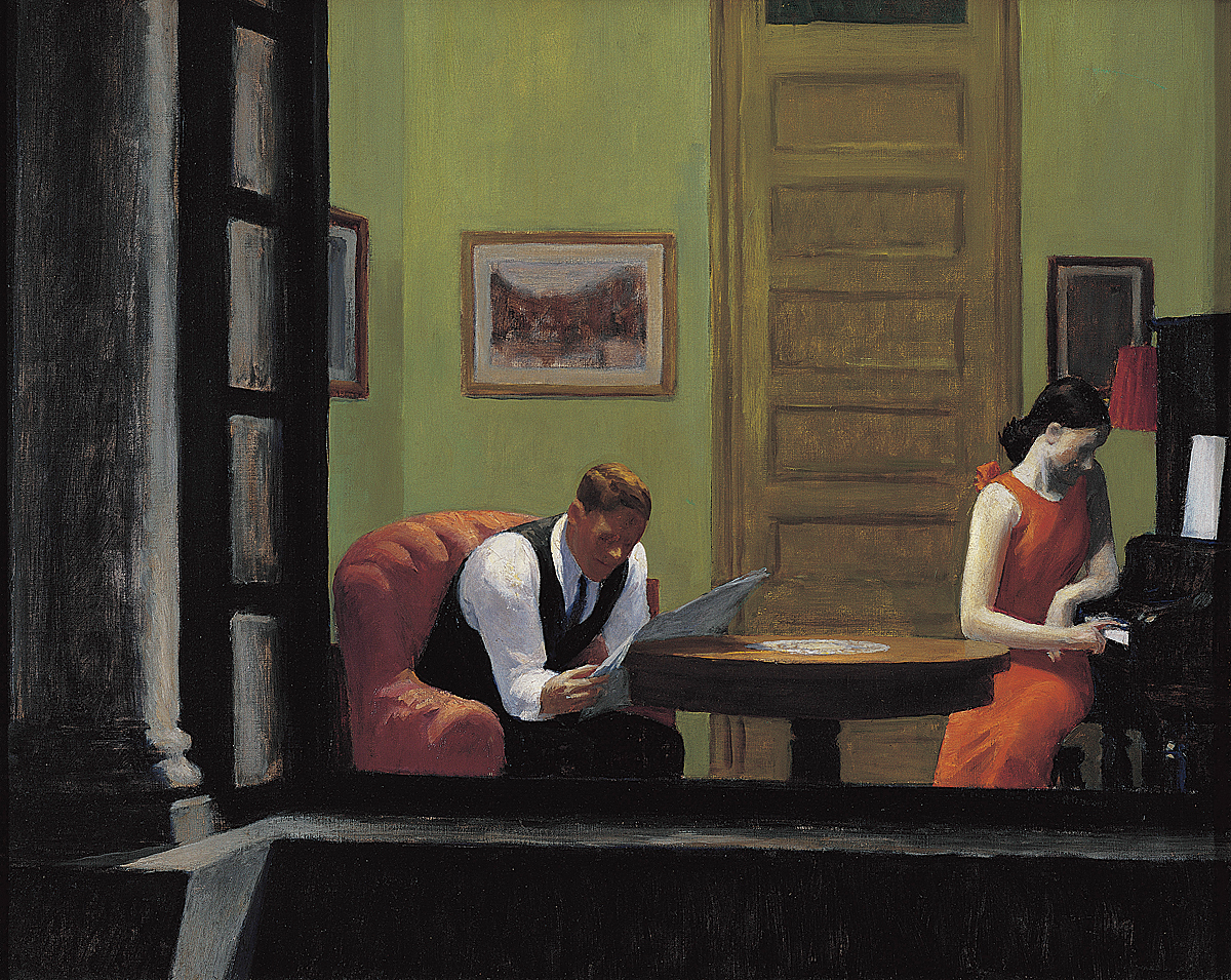 El hogar de las palabras. EDWARD HOPPER EN MADRID VISIONES DE LA VIDA AMERICANA. El hogar de las palabras. EDWARD HOPPER EN MADRID VISIONES DE LA VIDA AMERICANA.