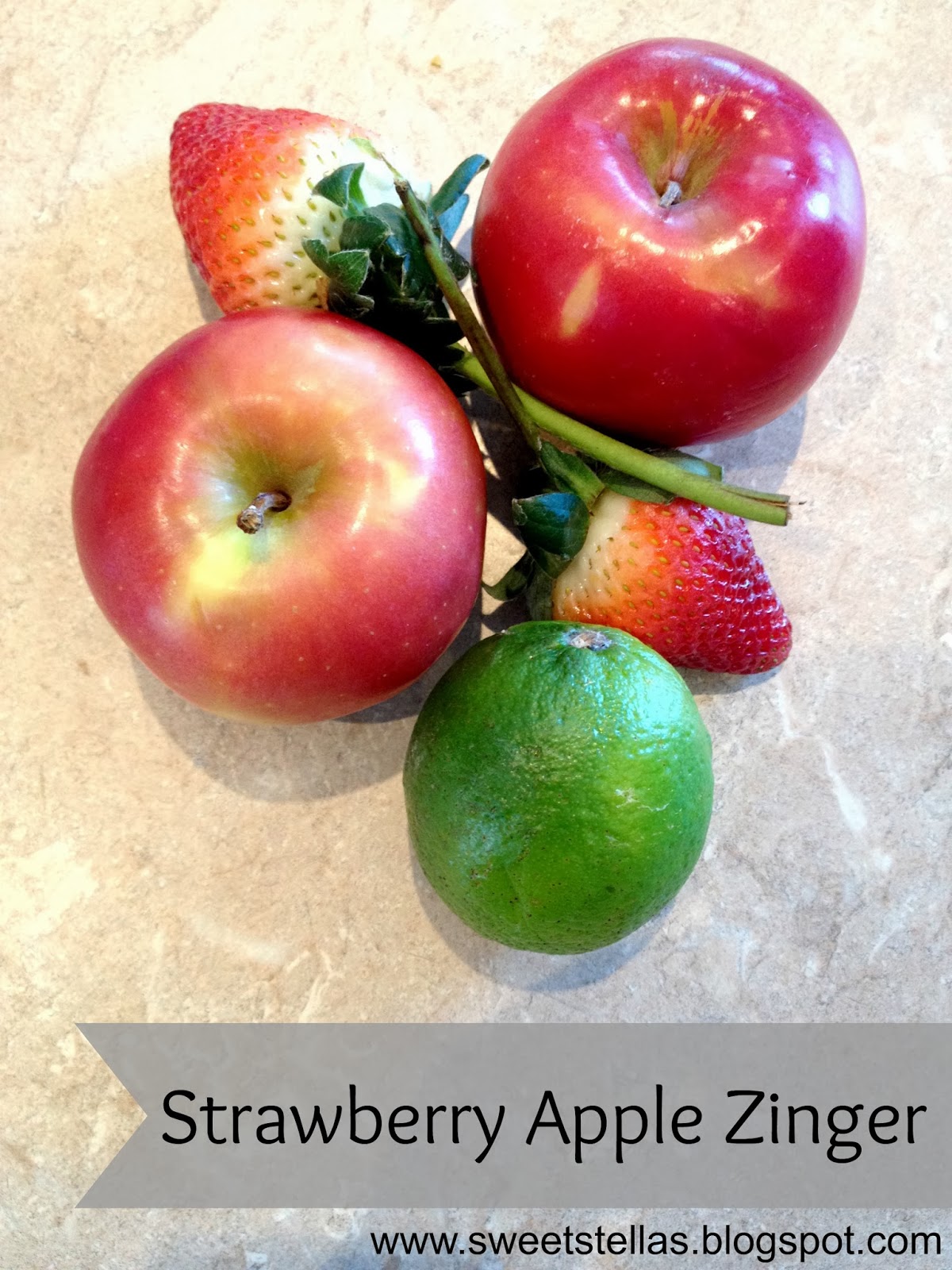 Sweet Stella's Strawberry Apple Zinger juice recipe