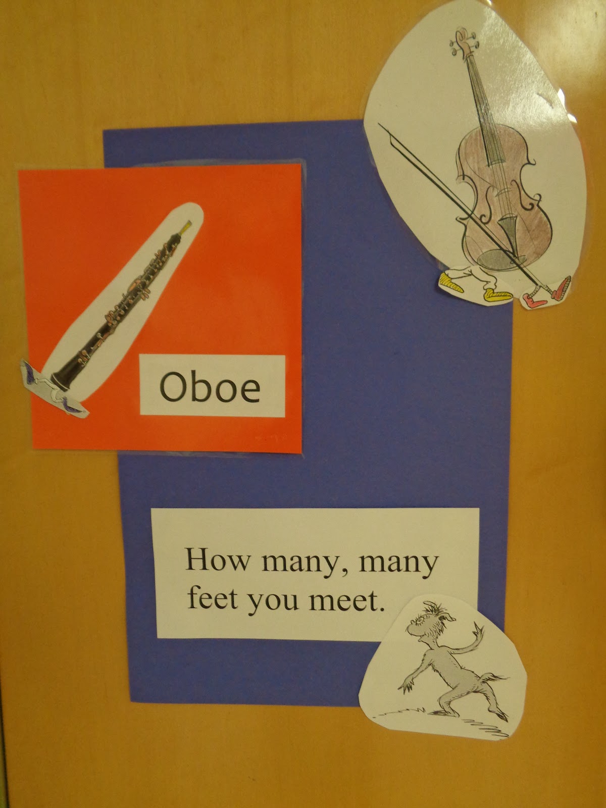 Teaching Elementary Orchestra Dr Seuss Door Decorations