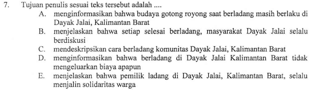 Menentukan Tujuan Penulis Teks Zuhri Indonesia