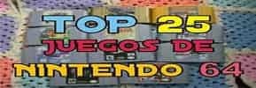 Mega post Top 25 Mejores Juegos de Nintendo 64