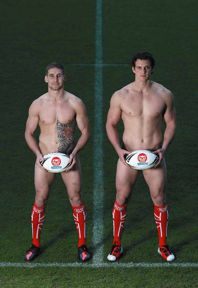 Hunks in Pictures: UK Super League Rugby Players Strip for Charity