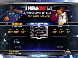 NBA 2k14 Custom Roster Update v4 : February 21st, 2015 - Heat and Hornets - Team Ratings