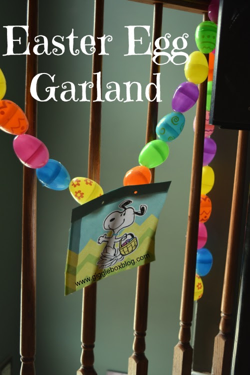 Easter Egg Garland Gigglebox Tells it Like it is