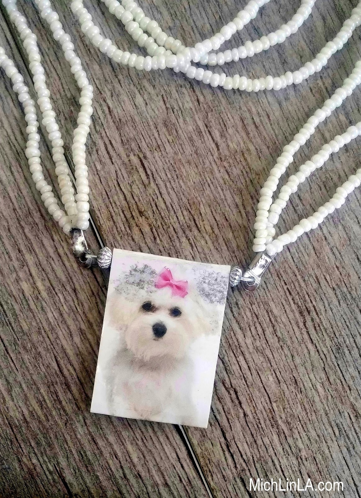 Mich L. in L.A. Convertible Bookmark Necklace