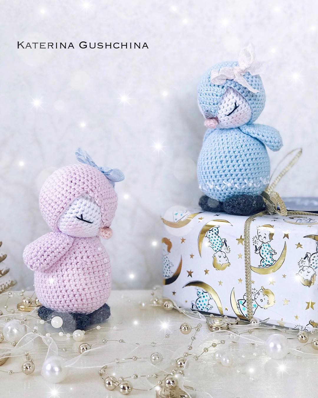 Cute Crochet pinguin , Stuffed Animals, Stuffed Toys, Crochet
