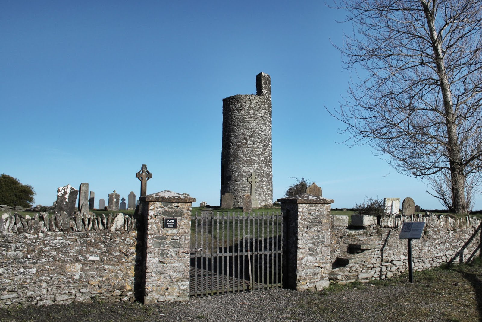 Historic Sites of Ireland Old Kilcullen Round Tower