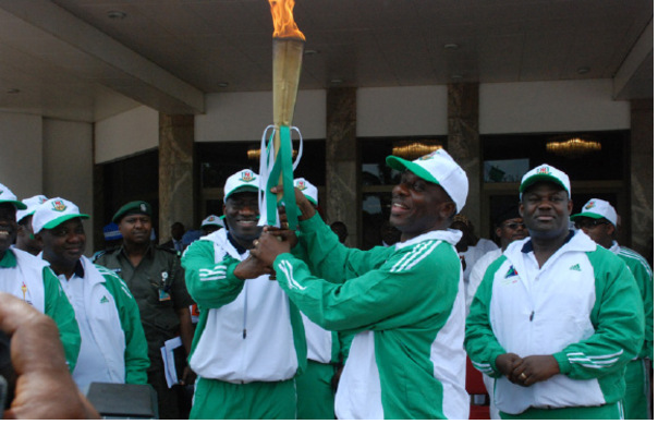 NATIONAL SPORTS FESTIVAL TORCH