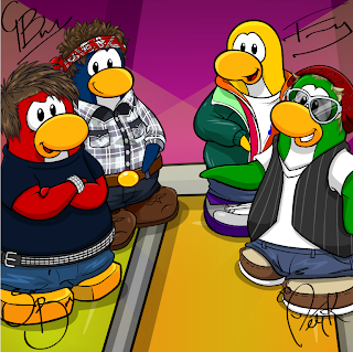 Club Penguin Stompin' Bob Giveaway Background