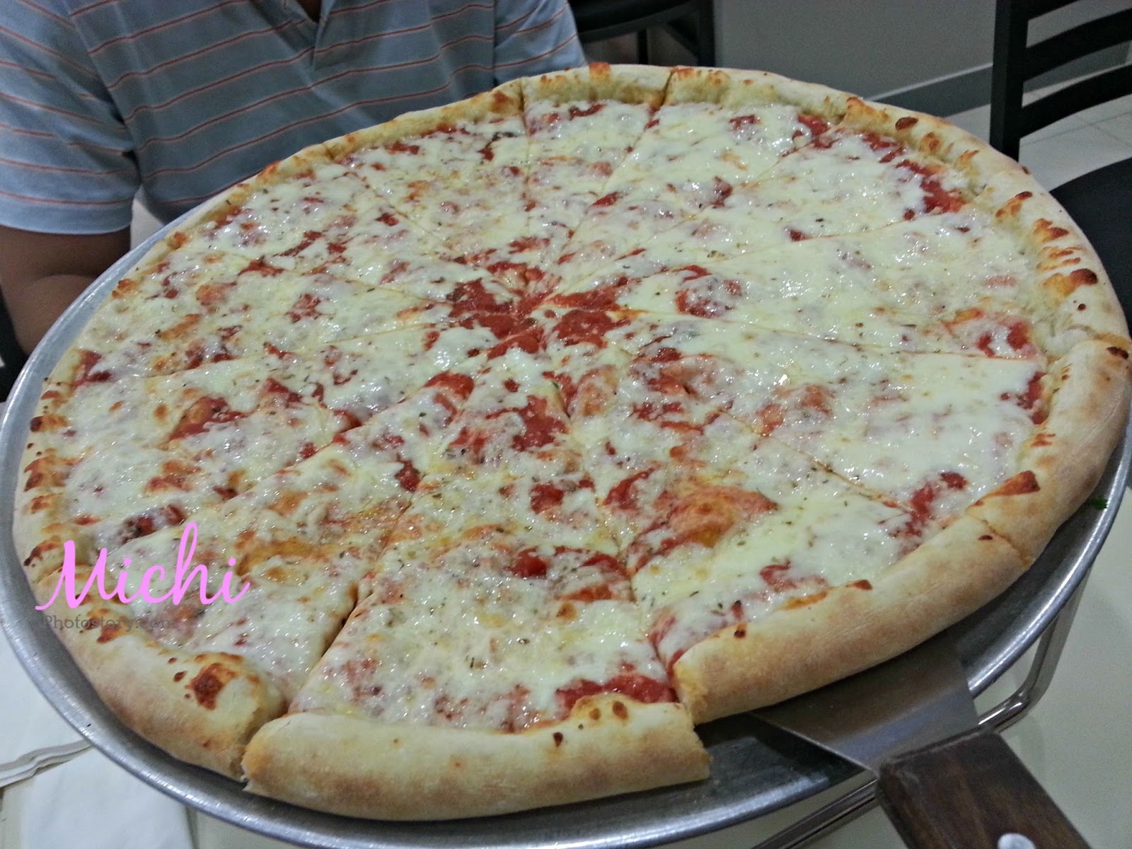 Michi Photostory Lunch at Sbarro