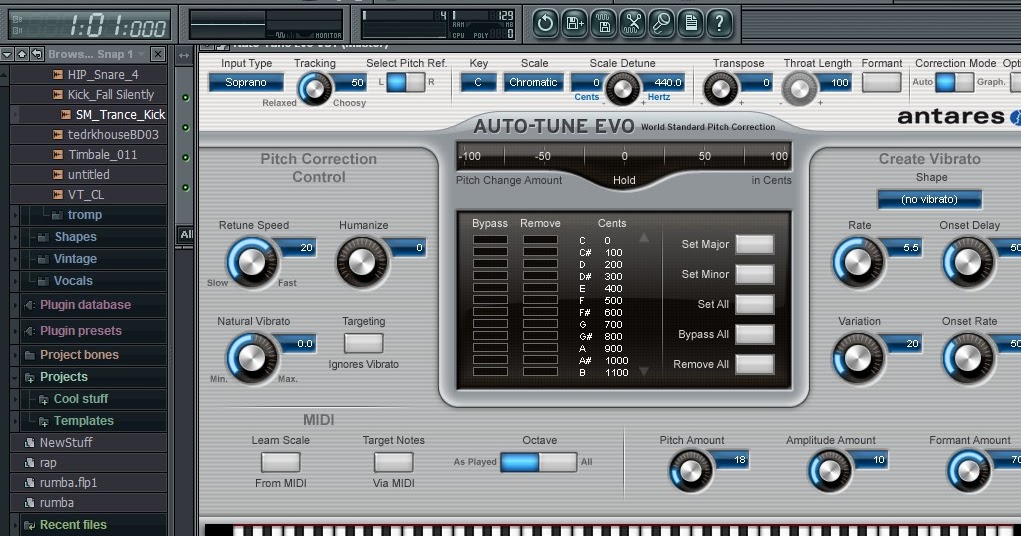 fl studio 20 autotune plugin free