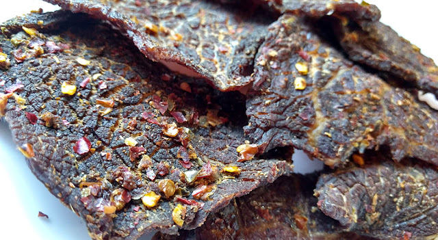 hot beef jerky