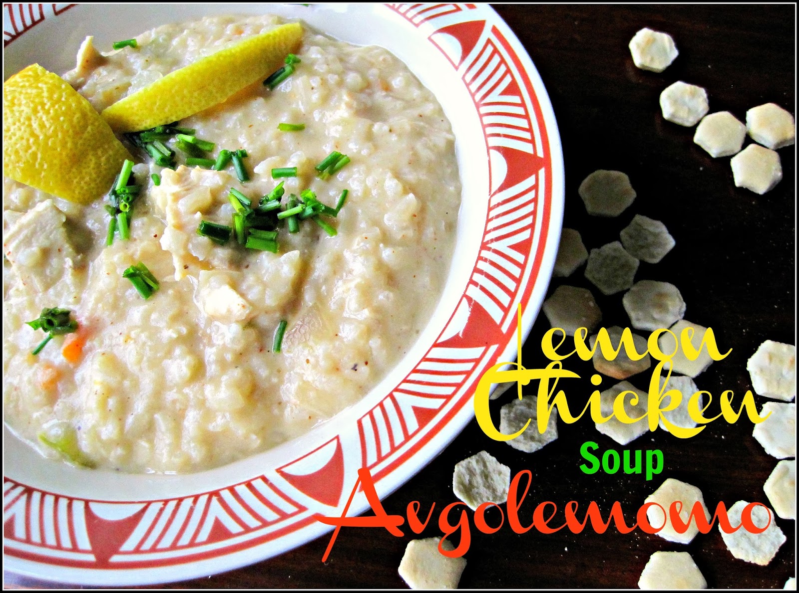 Avgolemono Lemon Rice and Chicken Soup Recipe, a classic tangy and creamy soup, done in just about 30 minute, just what we need in a cold winter night or any night