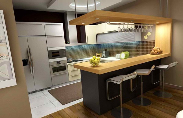  29 Desain Meja Dapur Minimalis Sederhana Terbaru 2019