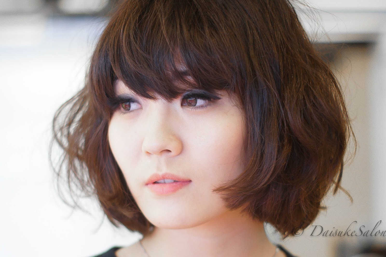 Welcome Japanese Air Wave Perm Short Bob Hair