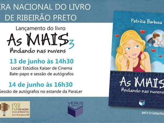 Patrícia Barboza e As MAIS na Feira Nacional do Livro de Ribeirão Preto, Verus Editora (Grupo Editorial Record)