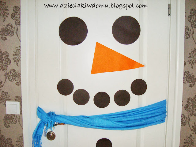 bałwanek dla dzieci dekoracja zimowa bałwanek dla dzieci dekoracja zimowa