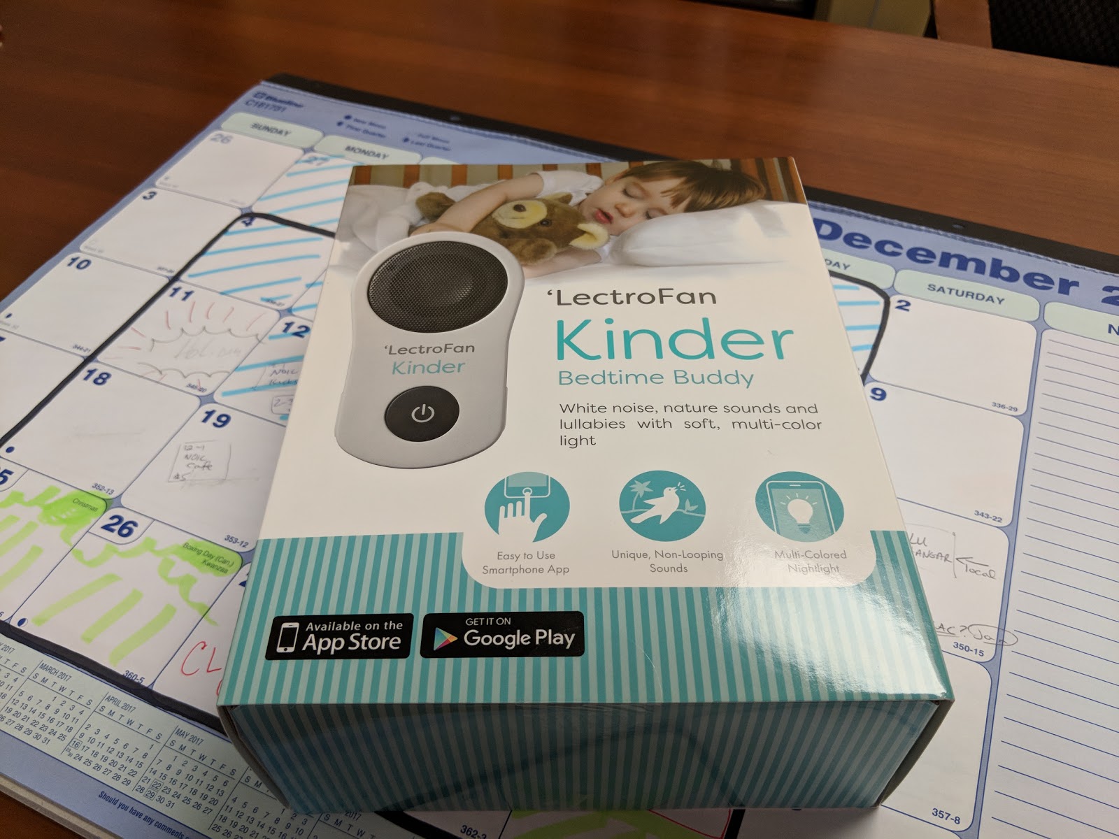 LectroFan Kinder white noise and night light